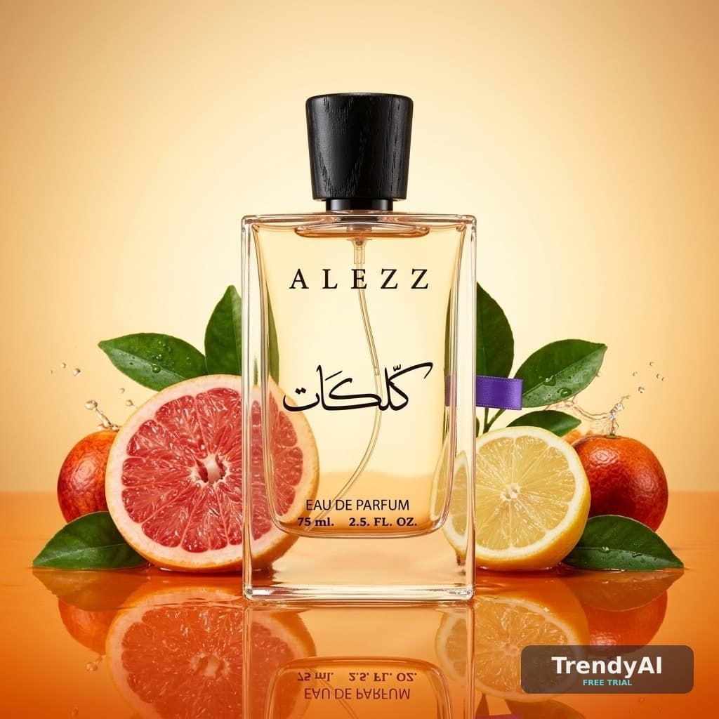 عطر كلكات ALEZZ الفاخر من أعمال مستخدمي TrendyAI